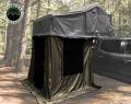 Overland Vehicle Systems - Overland Vehicle Systems Nomadic 4 Extended Roof Top Tent w/ Annex (Green w/ Gray) | 18041936 | Universal Fitment - Image 14