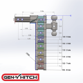 Gen-Y Hitches - Gen-Y Hitches Mega-Duty Class V 16K Drop Hitch | GH-503 | Universal Fitment - Image 2