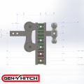 Gen-Y Hitches - Gen-Y The BOSS (Torsion-Flex) Class IV 10K Drop Hitch | GH-1024 | Universal Fitment - Image 2