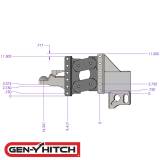 Gen-Y Hitches - Gen-Y Contractor (Torsion-Flex) Trailer Coupler (Channel Mount) | GH-10001 | Universal Fitment - Image 2