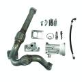 Exhaust System | 2003-2007 Ford Powerstroke 6.0L - Down Pipes & Up Pipes | 2003-2007 Ford Powerstroke 6.0L - Warren Diesel - Warren Diesel Performance Billet T4 Up-Pipe Kit | WDHSPT4 | 2003-2007 Ford Powerstroke 6.0L