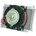 Transmission & Drive-Train - Transmission Oil Coolers - Flex-A-Lite - Flex-A-Lite 17-Row Transmission Oil Cooler w/ Electric Fan | FX114211 | Universal - 11" X 6" X 3/4 (-6AN Fittings)