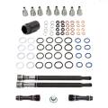 Injectors, Lift Pumps & Fuel Systems - Diesel Stand Pipes, Oil Rails & Ball Kits - Freedom Injection - 6.0 Powerstroke Oil Rail Ball Tube Kit W/ Injector O-rings & Tool | 2003-2010 Ford Powerstroke 6.0L