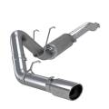 Full Exhaust Systems - DPF Back Exhaust Systems - MBRP Performance Exhaust - MBRP 4" DPF Back Single Side Installer Series Exhaust | S6242AL | 2008-2010 Ford Powerstroke 6.4L