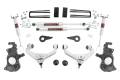 Rough Country's 3.5in knuckle suspension lift kit for 2011-2019 GMC Sierra & Chevy Silverado 2500/3500 HD w/ M1 Monotube