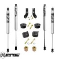 Coilover & Suspension Kits - .5" - 2" Lift / Leveling Kits - Kryptonite Products - Kryptonite Products Stage 1 Leveling Kit w/ Fox Shocks | KRFD17STAGE1FOX | 2017-2023 Ford SuperDuty 4WD