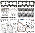 Shop By Part Category - Engine Overhaul / Rebuild Kits - Freedom Injection - 01-05 LB7 / LLY Duramax Engine Overhaul Kit | Pistons + Bearings + Gaskets | 2001-2005 LB7 / LLY Duramax 6.6L
