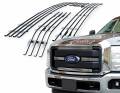 2011-2016 Ford Powerstroke 6.7L Parts - Grilles | 2011-2016 Ford Powerstroke 6.7L - Dale's - 11-16 Ford SuperDuty Polished Aluminum Billet Grille | 2011-2016 Ford F250, F350, F450