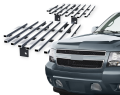 07-14 Tahoe Lower Polished Aluminum Billet Grilles | 2007-2014 Chevy Tahoe, Avalanche
