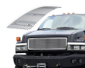 2004.5-2005 Chevy/GMC Duramax LLY 6.6L Parts - Grilles | 2004.5-2005 Chevy/GMC Duramax LLY 6.6L - Dale's Billet Grilles - 03-07 GMC Topkick Polished Aluminum Billet Grille | 2003-2007 GMC Topkick C4500, C5500