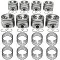 Engine Components | 2011-2016 Ford Powerstroke 6.7L - Pistons, Rods & Crankshaft, & Bearings | 2011-2016 Ford Powerstroke 6.7L - Freedom Engine & Transmissions - NEW Ford 6.7 Powerstroke Premium Piston w/Ring Set | BC3Z6108D, BC3Z6135A, BC6140A, 2243852 | 2011+ Powerstroke 6.7L