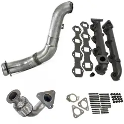 2011-2016 Ford Powerstroke 6.7L Parts - Turbocharger System Components | 2011-2016 Ford Powerstroke 6.7L - Turbo Up-Pipes, Down-Pipes, & Manifolds | 2011-2016 FORD POWERSTROKE 6.7L 