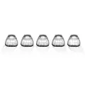 RECON - Recon Ford Cab Roof Lights Clear Lens White LED's Black Housing | 264143WHCL | 1999-2016 Ford Super Duty - Image 2