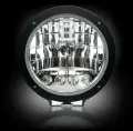 RECON - Recon 6" HID Driving Light Four 6,250K LED Daytime Running Lights Chrome Internal Housing | 2646HIDCL | - Image 3