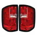 Recon GMC Red OLED Tail Lights | 264238RD | 2014-2018 GMC/Chevy Silverado 1500