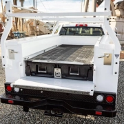 Decked Truck Bed Storage System (48-50" Wide) | DCKSB1 | 1999-2019 Chevy Service Truck (5)