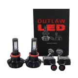 Outlaw Lights LED Headlight Kit | 1999-2006 Chevy Silverado Low Beams | 9006-HB4