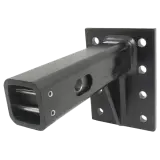 Convert-A-Ball Cushioned Adjustable Pintle Mounting Bar for 2" Hitches - 8 Holes - 10,000 lbs | CDCAM-PC-2 | Universal Fitment (2)