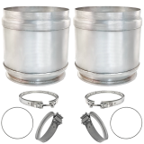 NEW Detroit & Freightliner One Box Full Service DPF Replacement Kit EPA17 | Filters + Clamps + Gaskets | A0014907692, A0004902241, A6809950202, A6804910480 | Freightliner / Western Star / Detroit Diesel DD13 / DD15 / DD16