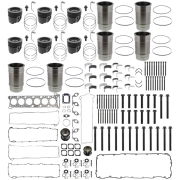 Detroit Diesel DD15 Overhaul Kit | 23560013, E23560013, A4720371401 | Pistons + Liners + Bearings + Gaskets | Detroit Diesel DD15