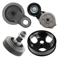 Engine Components  - Alternators, Acc Drives, Pulleys & Belts - Pulleys & Belt Tensioners