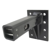 Convert-A-Ball Cushioned Adjustable Pintle Mounting Bar for 2" Hitches - 8 Holes - 10,000 lbs | CDCAM-PC-2 | Universal Fitment (2)