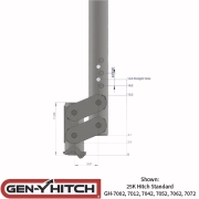 Gen-Y Spartan (Torsion-Flex) Gooseneck Couplers (7K Tongue Weight - 30K Towing) | GH-7082 | Universal Fitment (2)