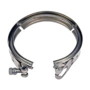 NEW Ford 6.0 Powerstroke Turbo Down Pipe Clamp | 6C3Z5A231AA | 2003-2010 Ford Powerstroke 6.0L