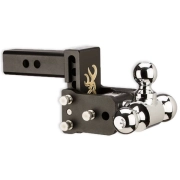 B&W Trailer Hitches Browning Tow & Stow 6" Model 3" Drop 3.5" Rise Tri-Ball | TS10047BB