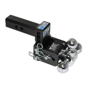 B&W Trailer Hitches Class V Tow & Stow 3" Receiver 10" Model 5" Drop 5.5" Rise Tri-Ball | TS30049B (2)