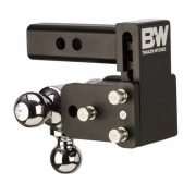 B&W Trailer Hitches Class V Tow & Stow 3" Receiver 10" Model 5" Drop 5.5" Rise Tri-Ball | TS30049B (3)