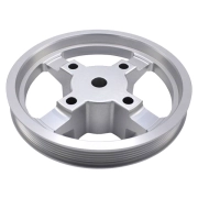 DieselSite 6.5 GM Billet Aluminum Harmonic Balancer Pulley | 1993-2000 GM 6.5L (2)