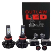 Outlaw Lights LED Headlight Kit | 1999-2006 GMC Sierra Low Beams | 9006-HB4