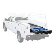 Decked Truck Bed Storage System (48-50" Wide) | DCKSB1 | 1999-2019 Chevy Service Truck