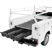 Decked Truck Bed Storage System (48-50" Wide) | DCKSB1 | 1999-2019 Chevy Service Truck (2)