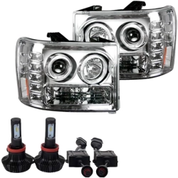 2007.5-2010 Chevy / GMC Duramax LMM 6.6L Parts - Lighting | 2007.5-2010 Chevy / GMC Duramax LMM 6.6L  - Headlights | 2007.5-2010 Chevy / GMC Duramax LMM 6.6L