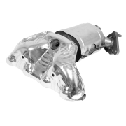 NEW 96-00 Honda Civic & Civic del Sol 1.6 Catalytic Converter EPA or CARB (Front) | 18160P2EA00, 18160P2EA01, 18160P2EA02 | 1996-2000 Honda Civic / Civic del Sol 1.6L