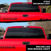 Recon Dodge LED 3rd Brake/Cargo Light Clear Lens | 264117CL (5)