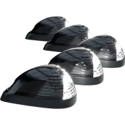 Recon Ford LED Cab Roof Light Set Smoke Lens & White LED's (5-Piece Set) | 264143WHBKHP (4)