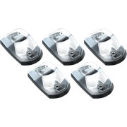 Recon LED Cab Roof Light Set w/ White or Amber LED & Smoked or Clear Lens (5-Piece Set) | 264343 (2)