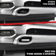 Recon RAM Tow Hook Covers (w/ LED Option) | 264004DG (7)