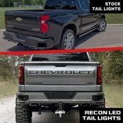 Recon Chevy OLED Tail Lights (Replaces OEM Halogen Only) | 264397 (6)