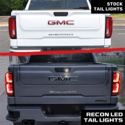 Recon GMC OLED Tail Lights (Replaces OEM Halogen Only) | 264398  (5)