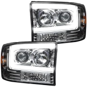 Recon Ford Projector Headlights OLED Halos | 264192 (2)