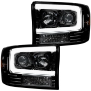 Recon Ford Projector Headlights OLED Halos | 264192 (4)