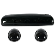 Recon Cab Roof Strobe White or Amber LED Lights Clear or Smoked Lens (3-Piece Set) | 264155CLS, 264155BKS (2)