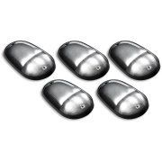 Recon Cab Roof Lights White LED's w/ Lens Options (5-Piece Set)  | 264146 (4)