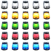 Recon Multi-Colored LED Cab Roof Lights (5-Piece Set) | 264343CLRGB, 264343BKRGB (3)