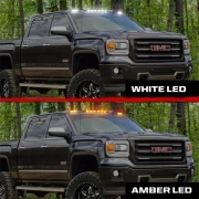 Recon Cab Roof Lights w/ Strobe LEDs & Multiple Options (3-Piece Set, Complete Wiring Included) | 264156 (6)