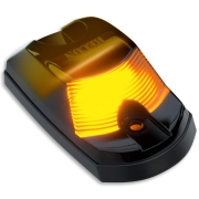 Recon Single LED Cab Roof Light w/ Amber LED (1-Piece Only) | 264342CLHPAMX, 264342BKHPAMX, 264342AMHPAMX (6)